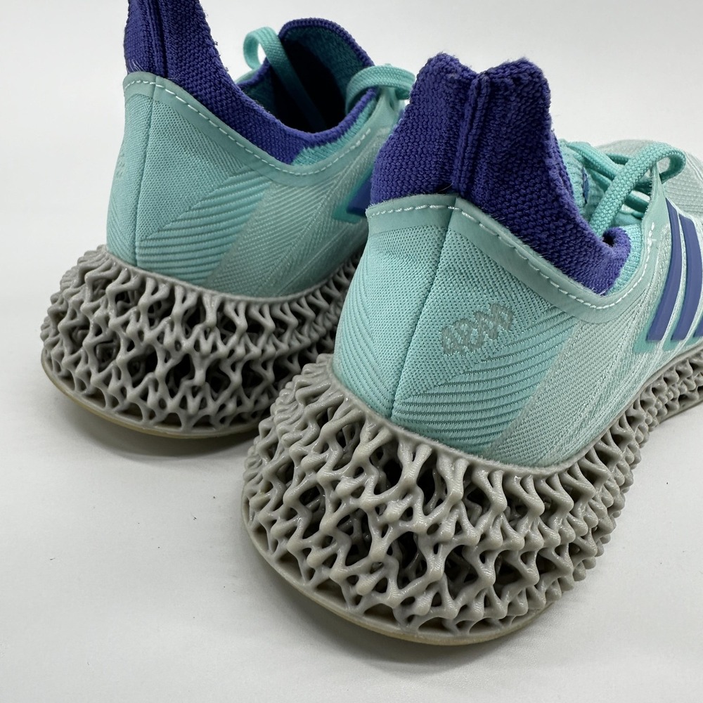 Adidas 4DFWD Shoes Womens Size 6 Aqua Purple 3D Lattice Midsole Running IE8404 - Picture 7 of 11